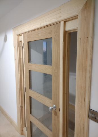 hand made entrance door