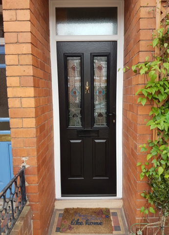 Composite front door