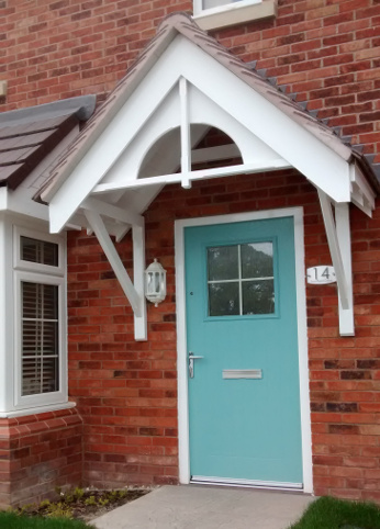 fitted timber porch