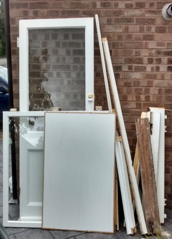 Old doors and windows